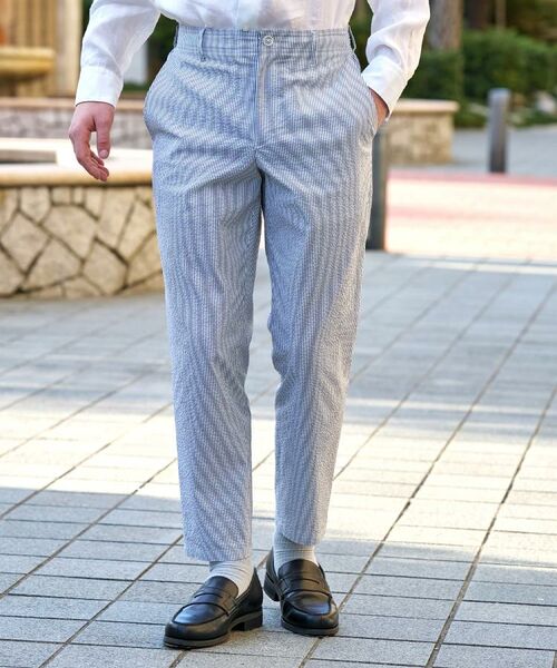 DRESSTERIOR / ドレステリア パンツ | COOLMAX シアサッカー SET UP パンツ | 詳細3