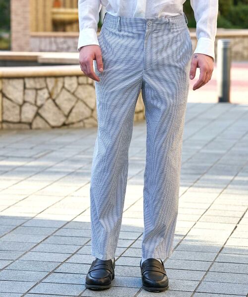 DRESSTERIOR / ドレステリア パンツ | COOLMAX シアサッカー SET UP パンツ | 詳細4