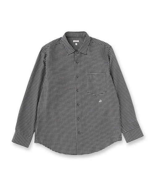 DRESSTERIOR / ドレステリア シャツ・ブラウス | ミニチェックシャツ（ブラック(019)）