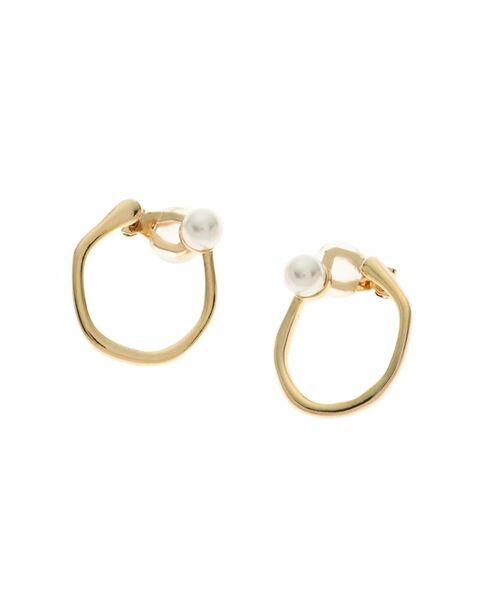 DRESSTERIOR / ドレステリア ピアス・イヤリング | シェルパールゴールドイヤリング | 詳細1