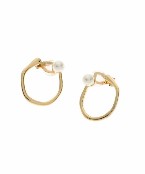 DRESSTERIOR / ドレステリア ピアス・イヤリング | シェルパールゴールドイヤリング（ゴールド(007)）