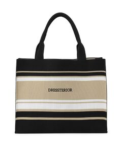 DRESSTERIOR / ドレステリア トートバッグ | ボーダーニットラージトート
