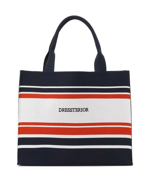 DRESSTERIOR / ドレステリア トートバッグ | ボーダーニットラージトート | 詳細1