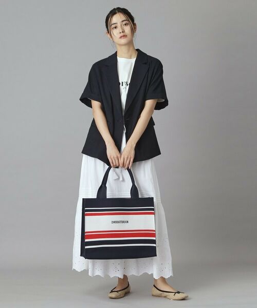 DRESSTERIOR / ドレステリア トートバッグ | ボーダーニットラージトート | 詳細17