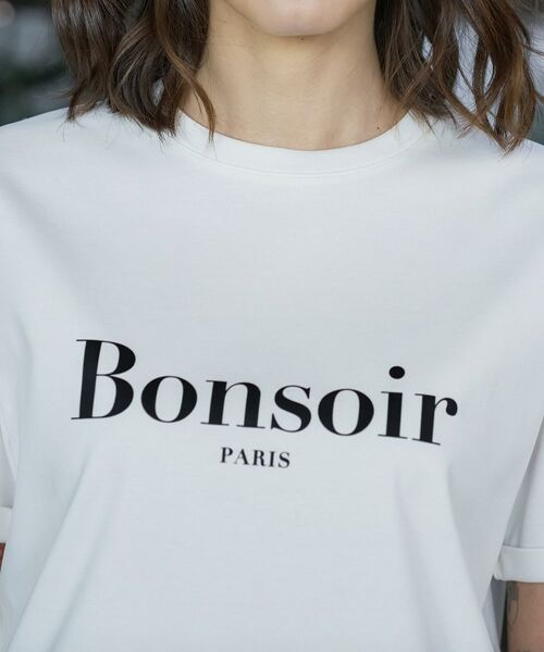 DRESSTERIOR / ドレステリア Tシャツ | 【接触冷感／抗菌防臭／消臭】アイスクリアコットン Bonsoir ロゴTシャツ | 詳細26