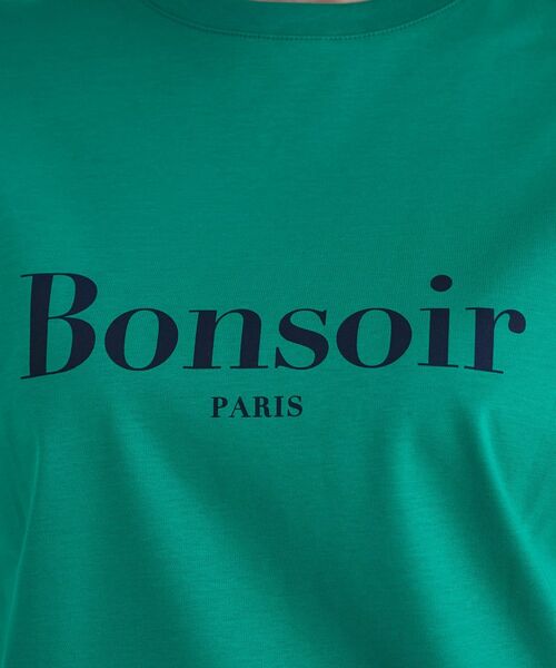 DRESSTERIOR / ドレステリア Tシャツ | 【接触冷感／抗菌防臭／消臭】アイスクリアコットン Bonsoir ロゴTシャツ | 詳細27