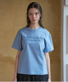 DRESSTERIOR / ドレステリア Tシャツ | 【接触冷感／抗菌防臭／消臭】アイスクリアコットンフレンチロゴT