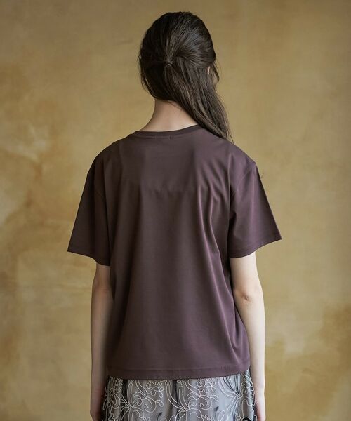 DRESSTERIOR / ドレステリア Tシャツ | 【接触冷感／抗菌防臭／消臭】アイスクリアコットンフレンチロゴT | 詳細12