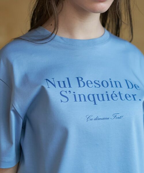 DRESSTERIOR / ドレステリア Tシャツ | 【接触冷感/抗菌防臭/消臭】アイスクリアコットンフレンチロゴT | 詳細22