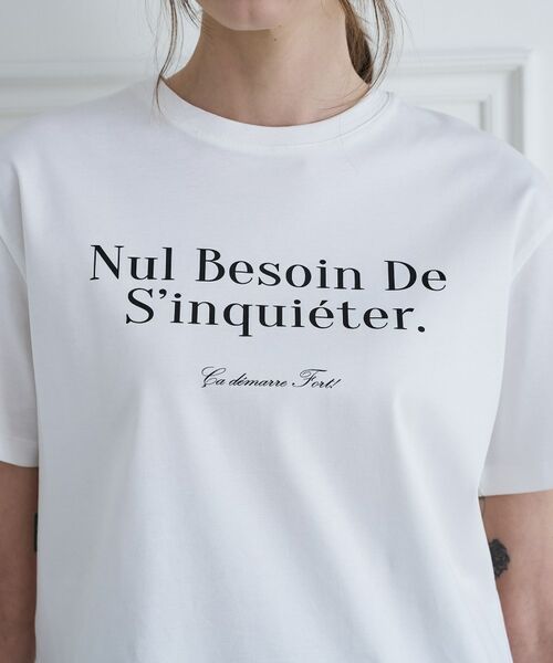 DRESSTERIOR / ドレステリア Tシャツ | 【接触冷感/抗菌防臭/消臭】アイスクリアコットンフレンチロゴT | 詳細24