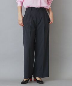 DRESSTERIOR / ドレステリア パンツ | 【otonaMUSE5月号掲載／セットアップ可】ウォッシャブルタックワイドパンツ