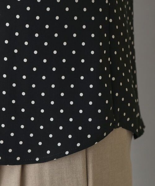 DRESSTERIOR / ドレステリア シャツ・ブラウス | 【otonaMUSE5月号掲載/着映え/ウォッシャブル】ドットプリントウィングスリーブブラウス | 詳細16