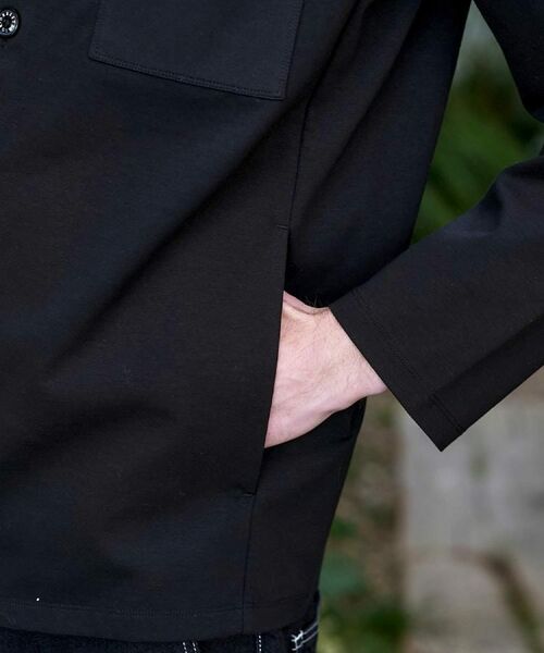 DRESSTERIOR / ドレステリア シャツ・ブラウス | 【接触冷感/UVカット/抗菌防臭/しわ防止】クールデオドラント ジャージシャツ | 詳細15