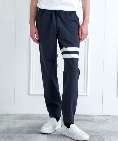 DRESSTERIOR / ドレステリア パンツ | 【接触冷感/セットアップ可/Safari5月号掲載/ウォッシャブル】ドライタッチ ハイカウントジョガーパンツ | 詳細18