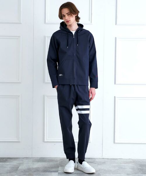 DRESSTERIOR / ドレステリア パーカー | 【接触冷感／セットアップ可】ドライタッチ ハイカウントジップアップパーカ | 詳細12