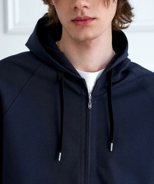 DRESSTERIOR / ドレステリア パーカー | 【接触冷感／セットアップ可】ドライタッチ ハイカウントジップアップパーカ | 詳細17