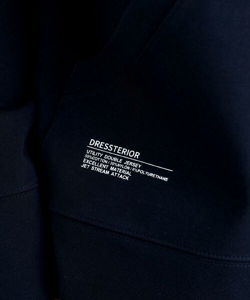 DRESSTERIOR / ドレステリア パーカー | 【接触冷感／セットアップ可】ドライタッチ ハイカウントジップアップパーカ | 詳細18