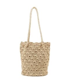 DRESSTERIOR / ドレステリア トートバッグ | メタリック クロッシェ バッグ