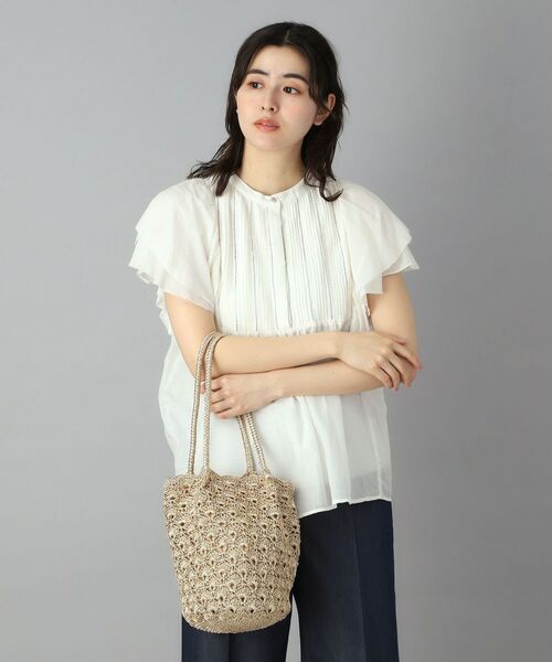 DRESSTERIOR / ドレステリア トートバッグ | メタリック クロッシェ バッグ | 詳細10