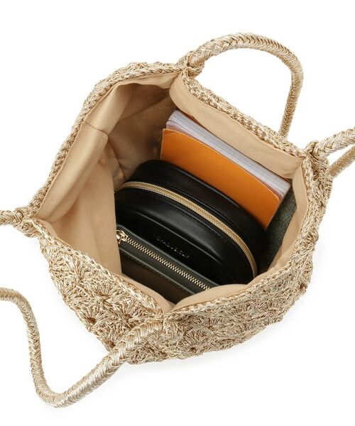 DRESSTERIOR / ドレステリア トートバッグ | メタリック クロッシェ バッグ | 詳細7