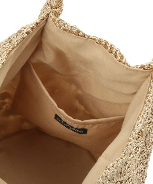 DRESSTERIOR / ドレステリア トートバッグ | メタリック クロッシェ バッグ | 詳細8