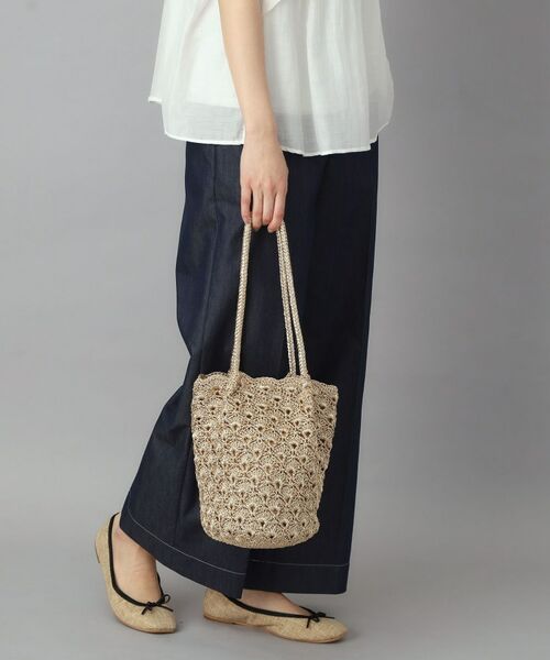 DRESSTERIOR / ドレステリア トートバッグ | メタリック クロッシェ バッグ | 詳細9