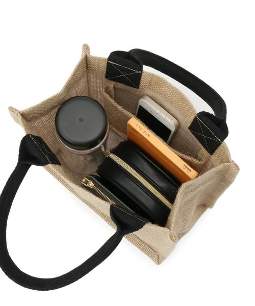 DRESSTERIOR / ドレステリア トートバッグ | ジュートキャンバス ミニバッグ | 詳細6