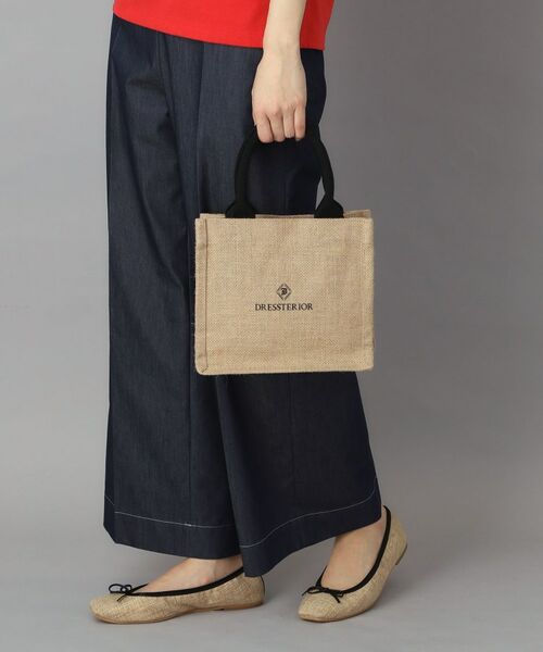 DRESSTERIOR / ドレステリア トートバッグ | ジュートキャンバス ミニバッグ | 詳細9
