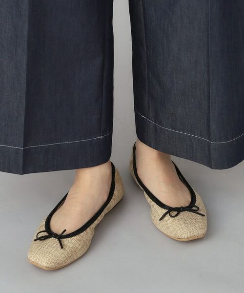 DRESSTERIOR / ドレステリア フラットシューズ | パナマ風バレエシューズ | 詳細6