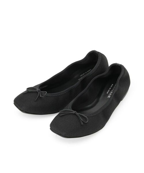 DRESSTERIOR / ドレステリア フラットシューズ | パナマ風バレエシューズ（ブラック(019)）