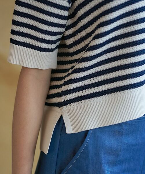 DRESSTERIOR / ドレステリア ニット・セーター | ウォッシャブルスキッパークロップドニット | 詳細17