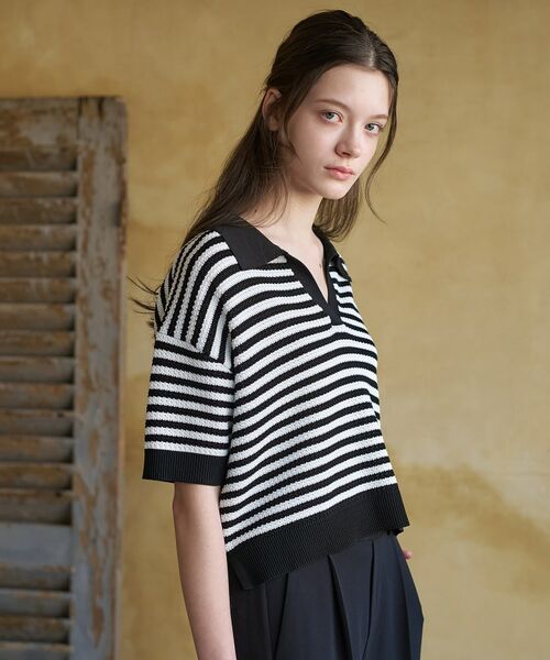 DRESSTERIOR / ドレステリア ニット・セーター | ウォッシャブルスキッパークロップドニット | 詳細2