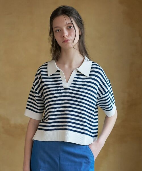 DRESSTERIOR / ドレステリア ニット・セーター | ウォッシャブルスキッパークロップドニット | 詳細4