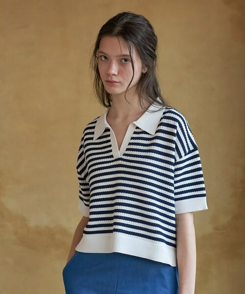 DRESSTERIOR / ドレステリア ニット・セーター | ウォッシャブルスキッパークロップドニット | 詳細5