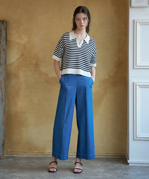 DRESSTERIOR / ドレステリア ニット・セーター | ウォッシャブルスキッパークロップドニット | 詳細6