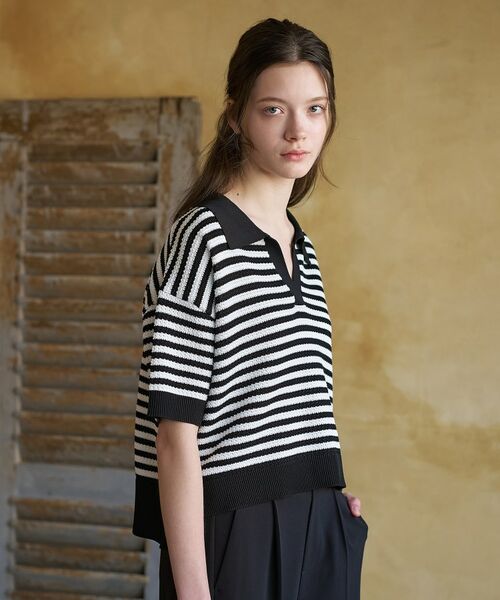 DRESSTERIOR / ドレステリア ニット・セーター | ウォッシャブルスキッパークロップドニット | 詳細7