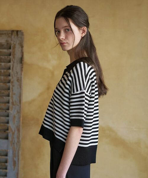 DRESSTERIOR / ドレステリア ニット・セーター | ウォッシャブルスキッパークロップドニット | 詳細9