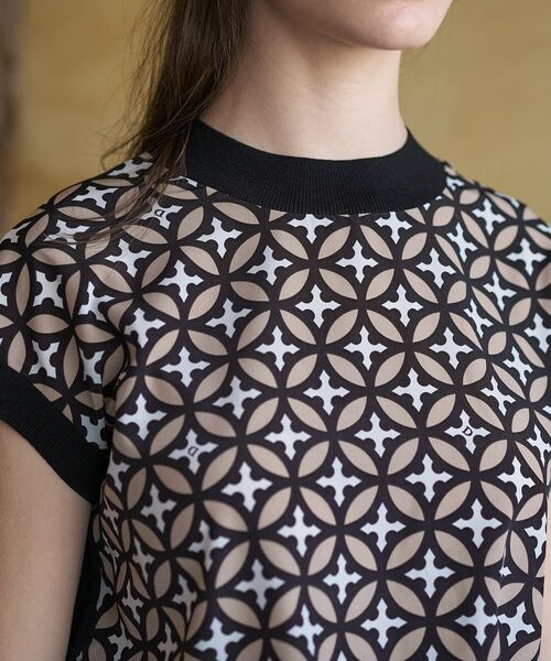 DRESSTERIOR / ドレステリア ニット・セーター | オーバーラップサークルコンビフレンチニット | 詳細10