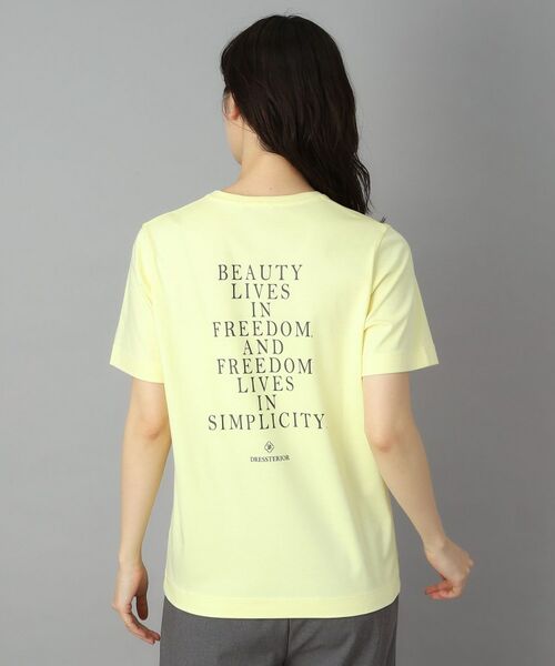 DRESSTERIOR / ドレステリア Tシャツ | 【接触冷感／抗菌防臭／消臭】アイスクリアコットン PARIS Tシャツ | 詳細30