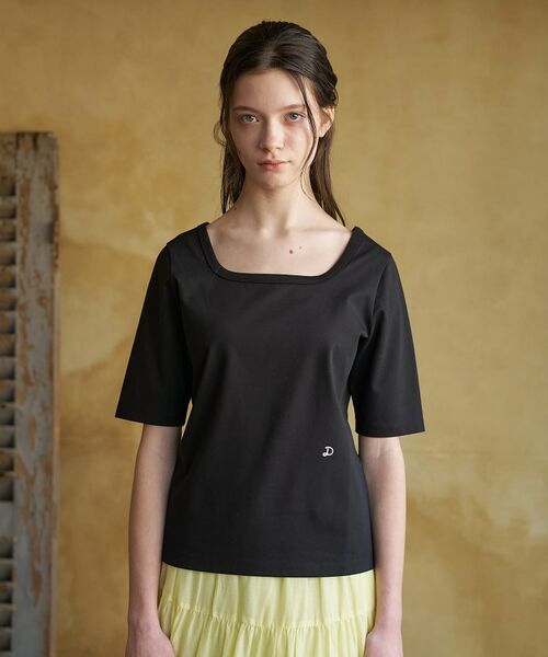 DRESSTERIOR / ドレステリア Tシャツ | COOL DEODORANT JERSEY スクエアネックプルオーバー | 詳細4