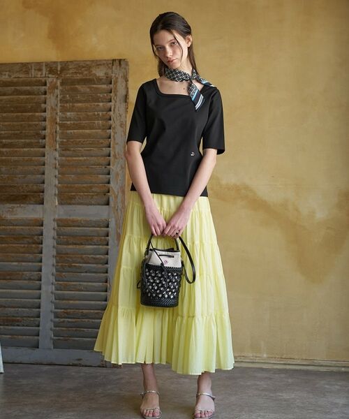 DRESSTERIOR / ドレステリア Tシャツ | COOL DEODORANT JERSEY スクエアネックプルオーバー | 詳細5