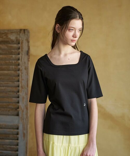 DRESSTERIOR / ドレステリア Tシャツ | COOL DEODORANT JERSEY スクエアネックプルオーバー | 詳細6