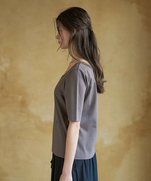 DRESSTERIOR / ドレステリア Tシャツ | COOL DEODORANT JERSEY スクエアネックプルオーバー | 詳細9