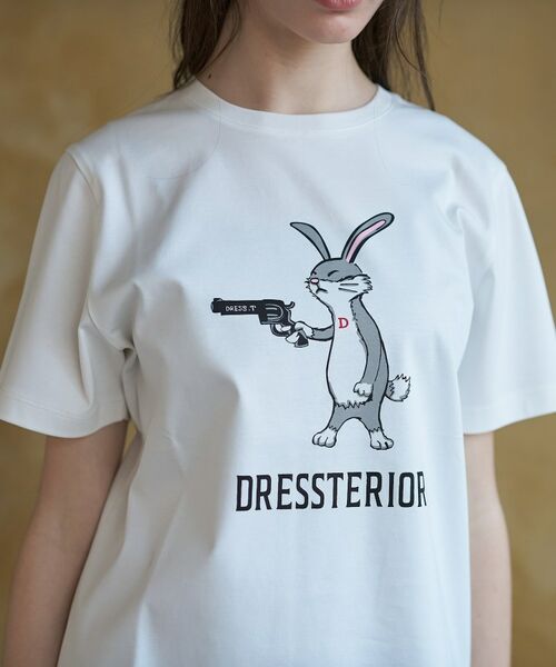 DRESSTERIOR / ドレステリア Tシャツ | アイスクリアコットン ピストルラビットT | 詳細25