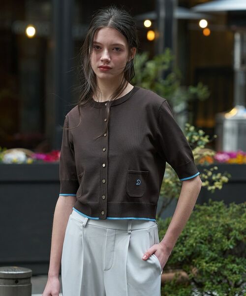 DRESSTERIOR / ドレステリア カーディガン・ボレロ | クールタッチ ニットカーディガン（ブラウン(544)）