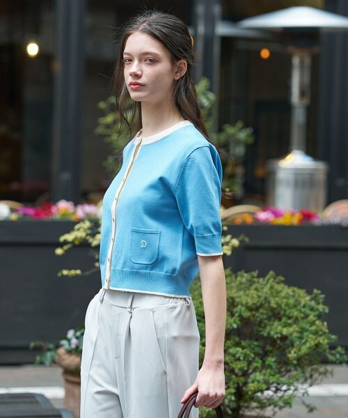 DRESSTERIOR / ドレステリア カーディガン・ボレロ | クールタッチ コンビ カーディガン | 詳細11