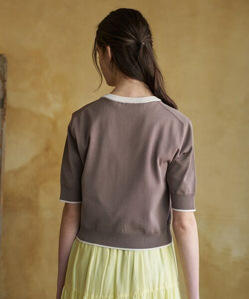 DRESSTERIOR / ドレステリア カーディガン・ボレロ | クールタッチ コンビ カーディガン | 詳細16
