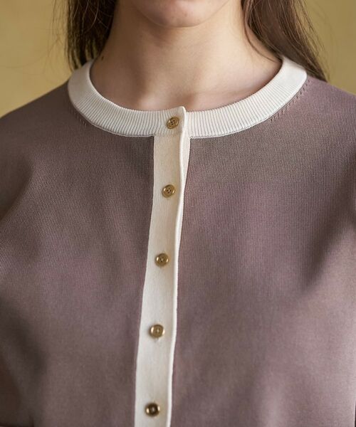 DRESSTERIOR / ドレステリア カーディガン・ボレロ | クールタッチ コンビ カーディガン | 詳細17