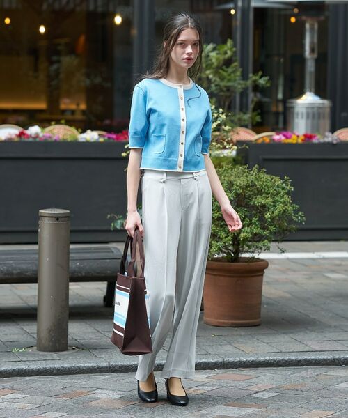 DRESSTERIOR / ドレステリア カーディガン・ボレロ | クールタッチ コンビ カーディガン | 詳細2