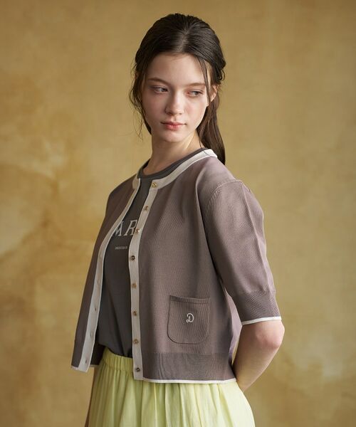 DRESSTERIOR / ドレステリア カーディガン・ボレロ | クールタッチ コンビ カーディガン | 詳細21
